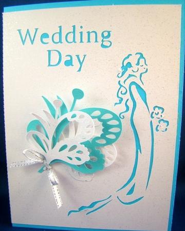 178 Bride Cut Out Card Featured Gallery Photo