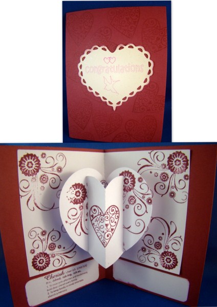 232 Double Heart Pop-out Insert and Topper by Chris Williams