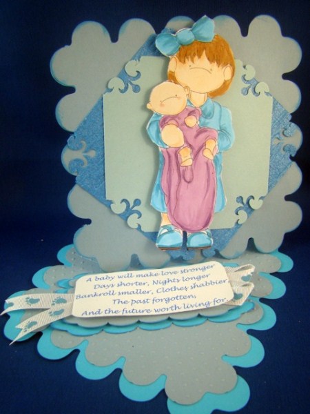 Christening Doodles Digital Stamp by Chris Williams