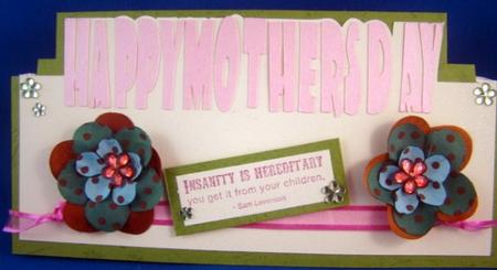 Happy Mothers Day Popup Card by Chris Williams