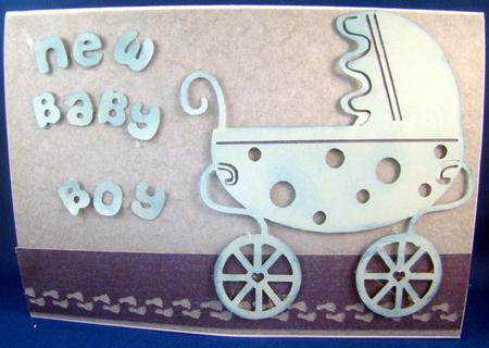 Set Of 3 Baby Cards by Chris Williams