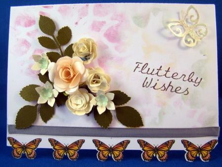 Butterfly Horizontal Edge Card 1 by Chris Williams