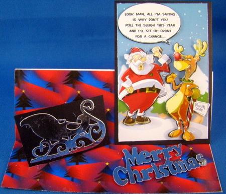The Christmas Trees Backing Sheet by Chris Williams