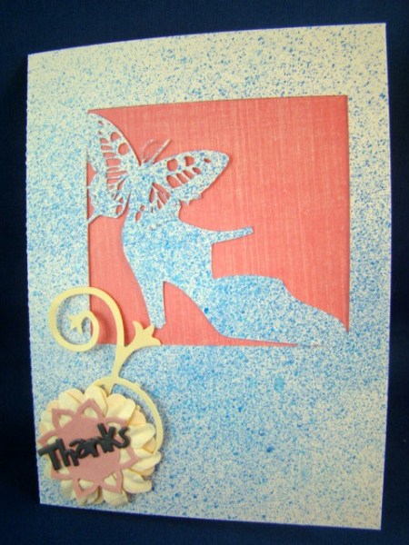 Lady Shoe and Butterfly by Chris Williams