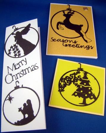 Christmas Baubles Cameo by Chris Williams
