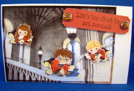 Card for Boy Wizard Fans by Chris Williams