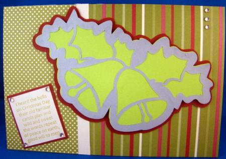 Christmas Bells Mat by Chris Williams