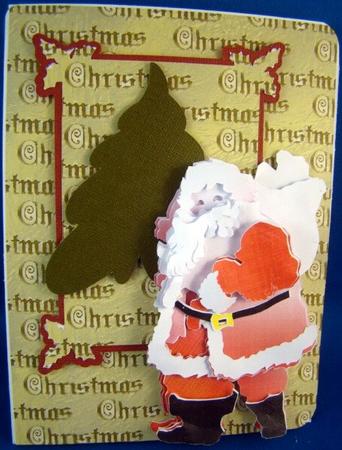 Gold Christmas Backing Paper by Chris Williams