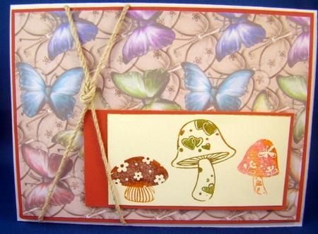 Butterflies on Butterflies Backing Paper - Cream by Chris Williams