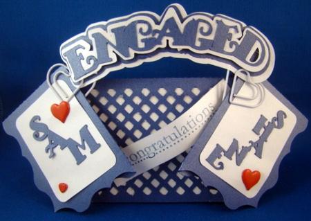 455 Folded End Lattice Card by Chris Williams