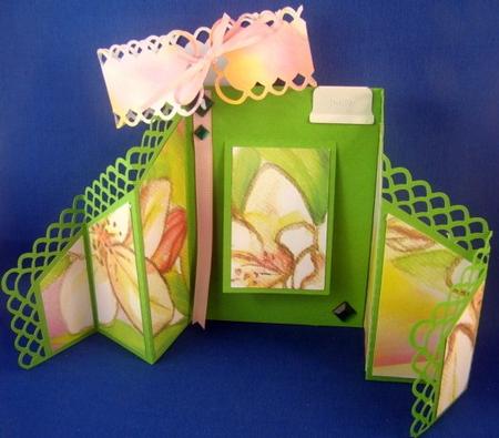 Freesia Backing Paper by Chris Williams