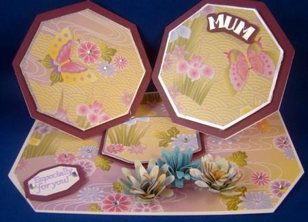 489 Double Octagon Easel Card by Chris Williams