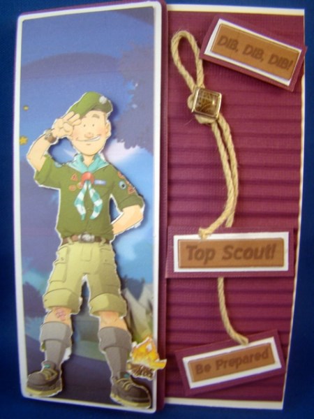 Cub/scout Dude Large Vertical Dl by Chris Williams
