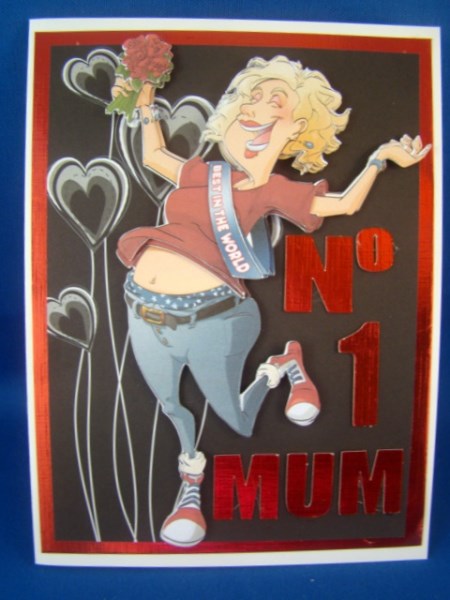 Best in the World Mom Decoupage Sheet by Chris Williams