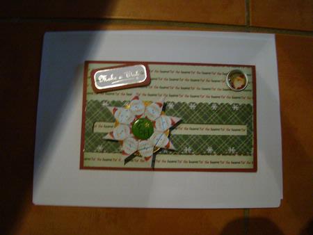 Santa Tea Bag Sheet by Chris Williams