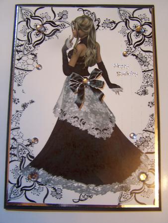 Black and White Beauty by Chrissie Slack