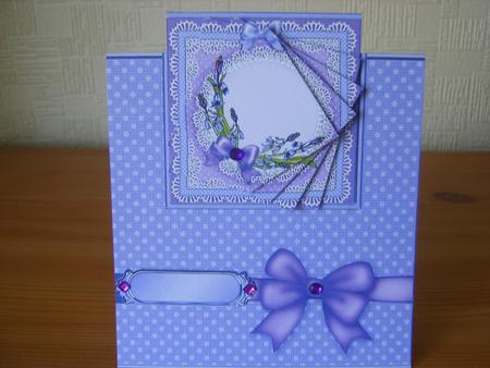 Bluebells No-hole Over the Edge & Spiral Pyramid by Chrissy Rowe