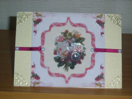 Birthday Coloured Roses by Chrissy Rowe