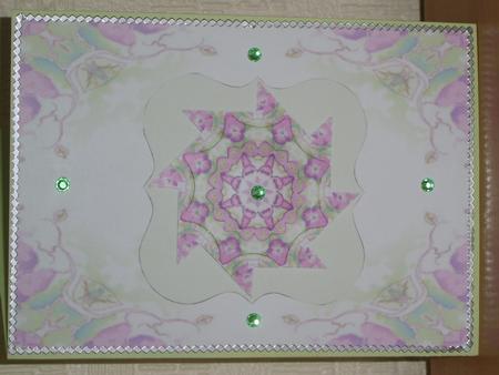 Pinwheel Pastel Mandala by Chrissy Rowe