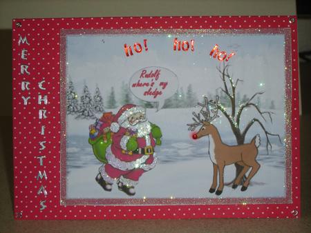 Rudolf Where's My Sledge by Chrissy Rowe