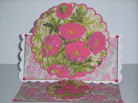 Pretty Poppy Pyramage Sheet by Chrissy Rowe