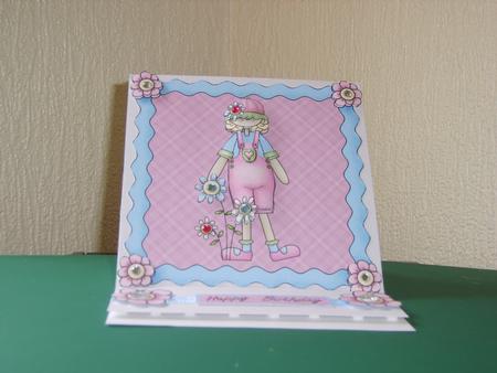 May Flowers Girl Step by Step 1 by Chrissy Rowe