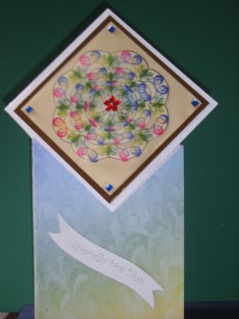 Rainbow Swirls Mandala by Chrissy Rowe