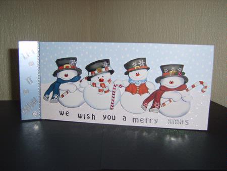 Christmas Cheeky Snowmen by Chrissy Rowe