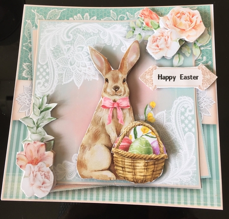 Easter Bunny Wishes by Christiane Lions