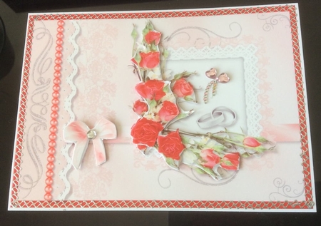 Red Rose Wedding Day by Christiane Lions