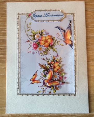 Lace, Flowers and Butterflies by Christiane Lions