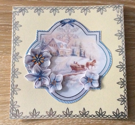 Vintage Snowscene Toppers by Christiane Lions