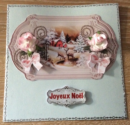 Romantic Vintage Snowsene Pearls and Roses by Christiane Lions