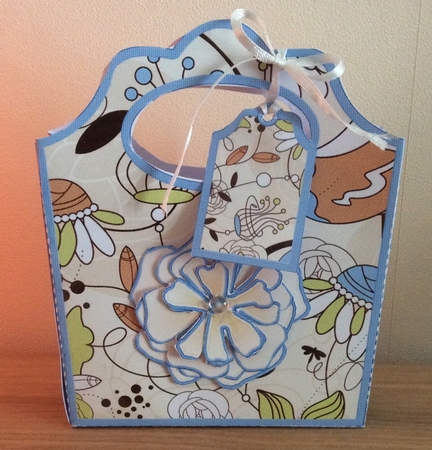 I Love Shoes Tote Bag Birds & Flowers by Christiane Lions