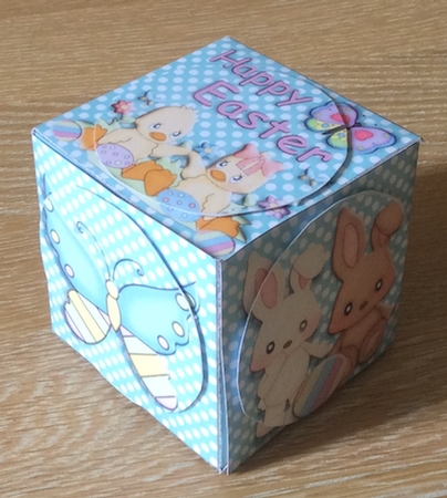 Blue Easter 3-inch Box Mini Kit by Christiane Lions