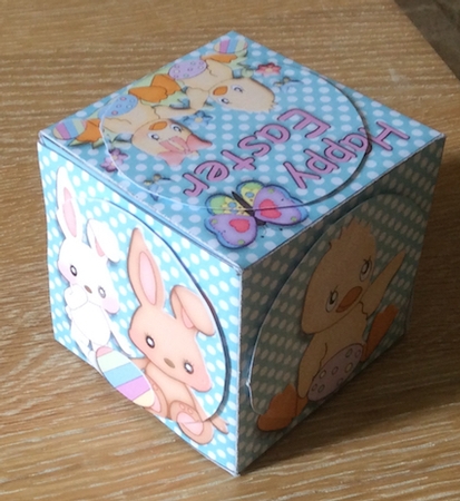 Blue Easter 3-inch Box Mini Kit by Christiane Lions
