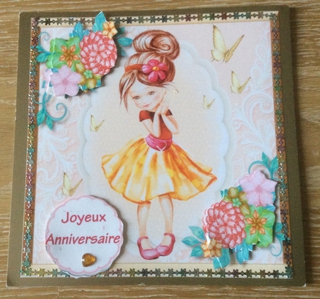 Lovely Brown Haired Teenage Girl by Christiane Lions