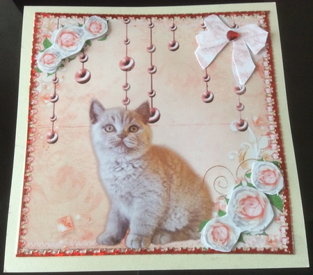Cute Cat & Kitten Toppers 1 by Christiane Lions