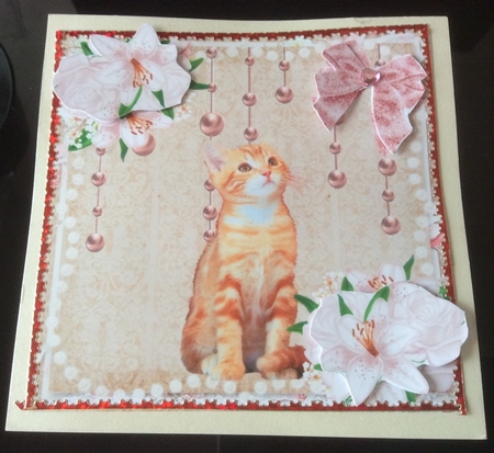 Cute Cat & Kitten Toppers 1 by Christiane Lions