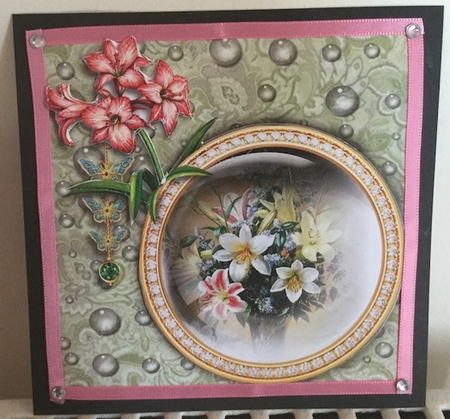 A Sprinkling of Flowers Amaryllis by Christiane Lions
