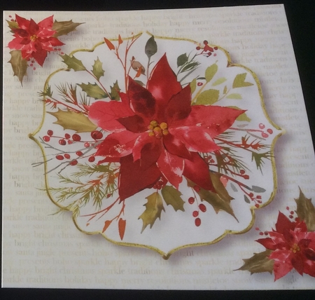 White & Gold Christmas QUICK TOPPER Bumper Kit by Christiane Lions