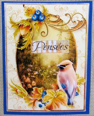 Gorgeous Bird & Berries by Christiane Lions