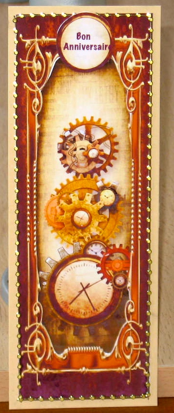 Large Dl Male Steampunk - Cog Tower by Christiane Lions