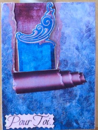 Bookmark Card 6, Serene by Christiane Lions