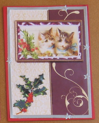 Kitten Christmas by Christiane Lions