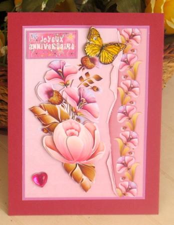 Pink Floral Love by Christiane Lions