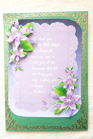 Flowers and Lace for Mother by Christine  Duncan
