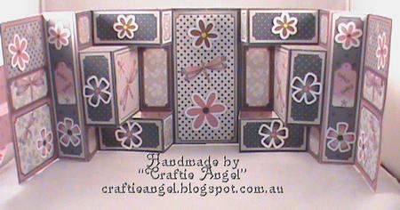 3D Dragonflies Double Tri Shutter Card Kit by Christina Gudgeon