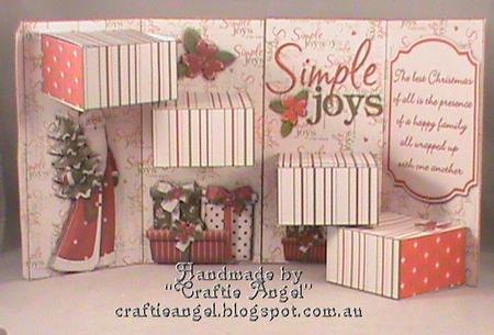 Simple Joys of Christmas Keepsake Treasure Box Card Kit by Christina Gudgeon