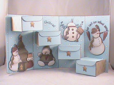 Snow Season Keepsake Treasure Box Card Kit by Christina Gudgeon